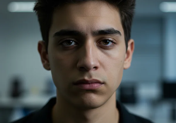 Person showing signs of emotional exhaustion and burnout