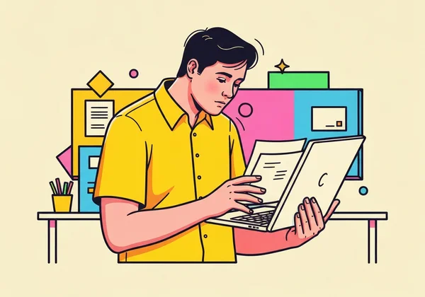 Person looking successful but feeling burnt out