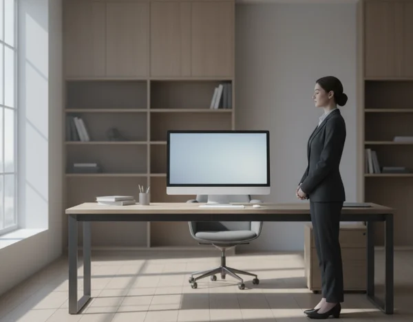 Calm burnout reflection