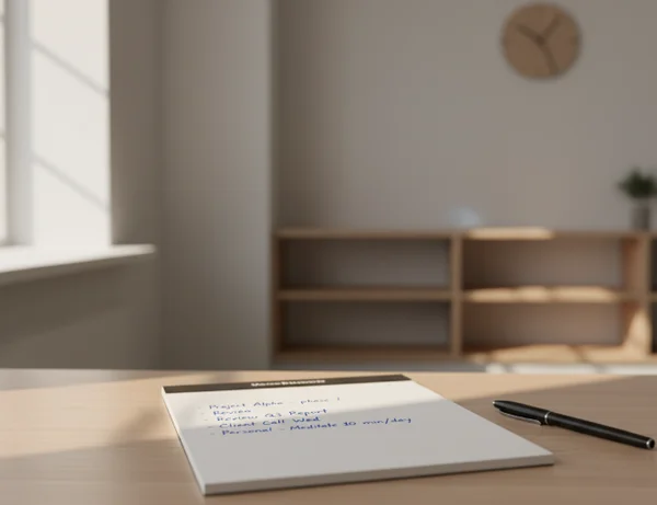 Calm next-step notes