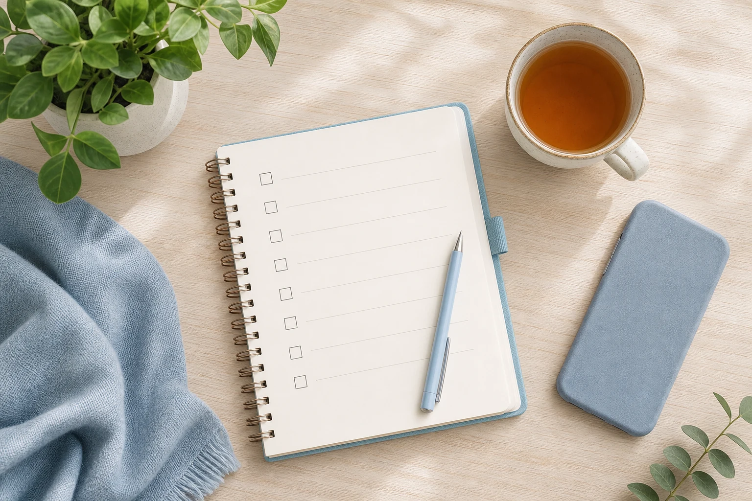 Simple checklist for emotional recharge